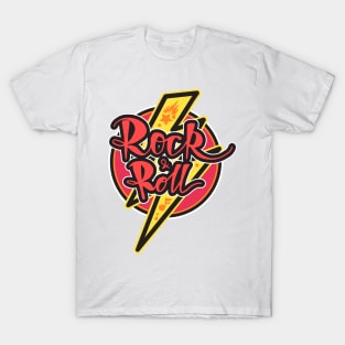 Rock n Roll Lightning Flash T-Shirt